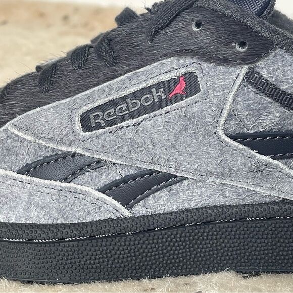 Staple Pigeon NY x Reebok Club-C Revenge Black Grey Suede Sneakers NWT Men SZ 7 - Picture 9 of 16